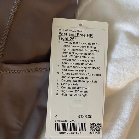 Lululemon Fast & Free high rise legging - Picture 5 of 5